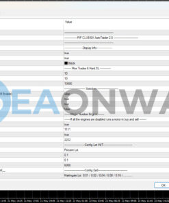 Pip Club EA Source Code MQ4 Inputs 2