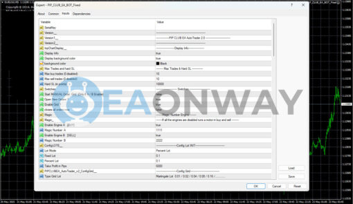 Pip Club EA Source Code MQ4 Inputs 2
