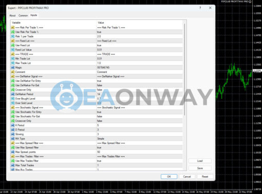 Pip Club Profit Max Pro MT4 Inputs 2
